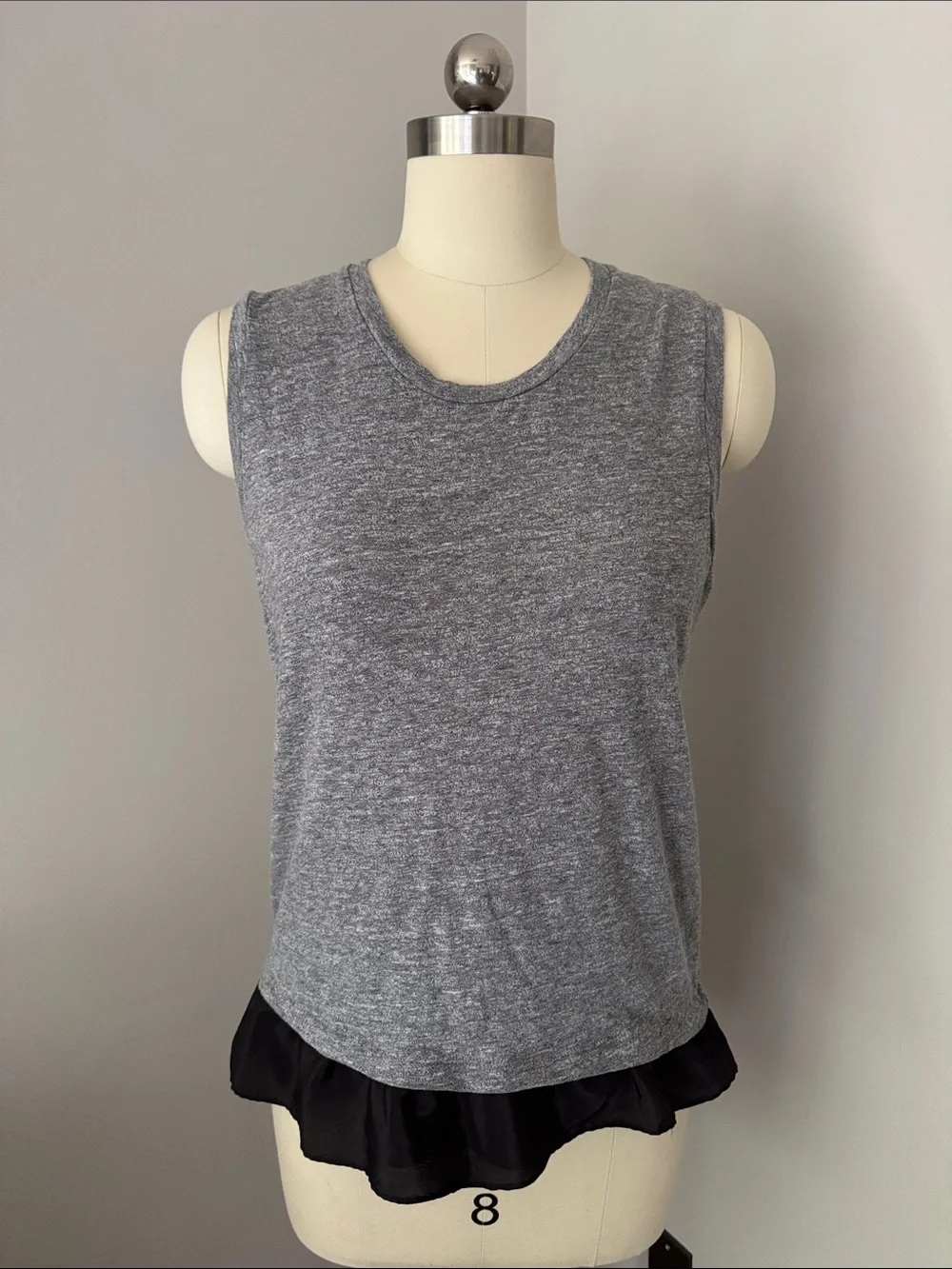 J. Crew Ruffle Hem Tank Top
